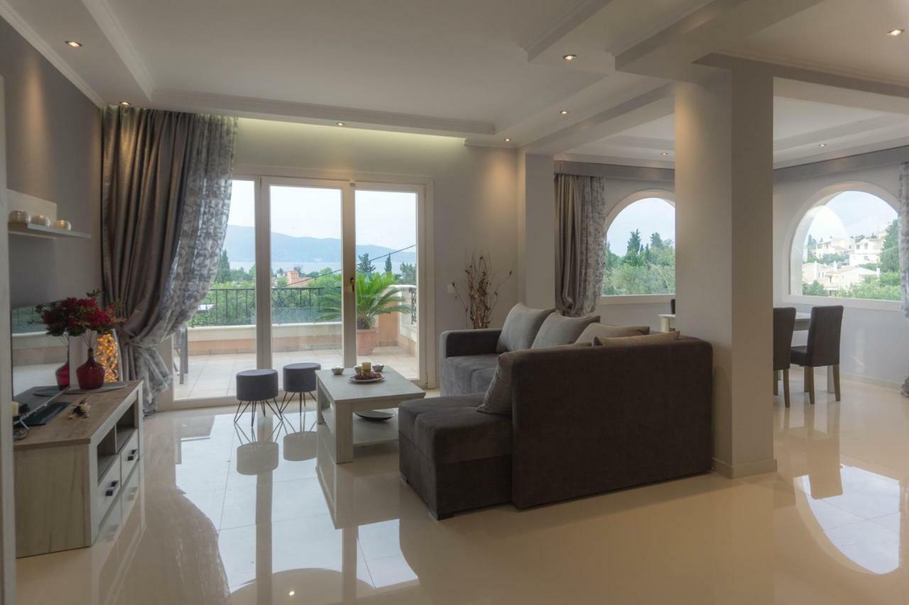 Sunshine Home 3 With Sea View Alepou Ngoại thất bức ảnh